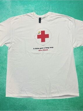 American Red Cross Snoopy Woodstock Shirt